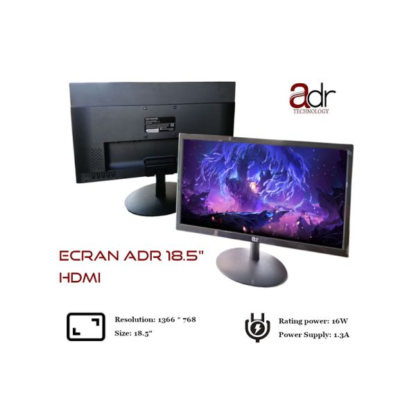 ECRAN 19" HDMI VGA PILOT/ADR/TWIINS/IMPACT