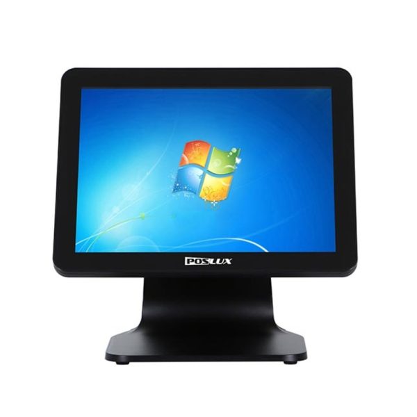 CAISSE TACTILE AVEC AFFICHEUR CLIENT I3/4G 4GO 128 SSD M-SATA 15"  POSLUX