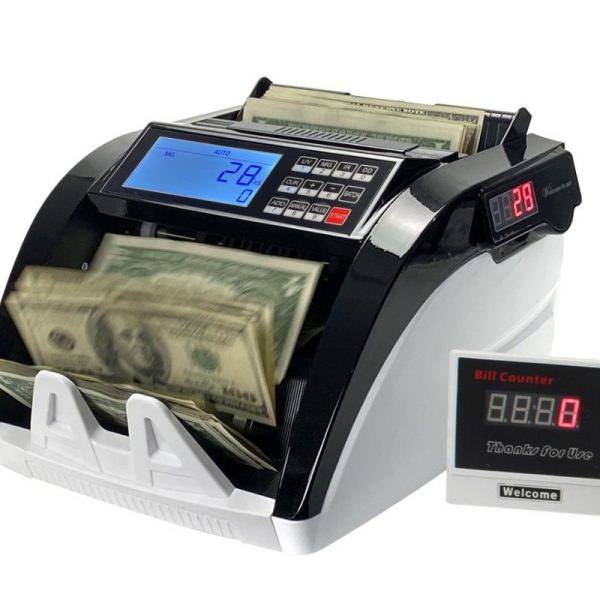 COMPTEUSE DE BILLETS DÉTECTION UV/MG/IR, ÉCRAN LCD, 1000 BILLETS/MIN XD-6800 XINDABILL