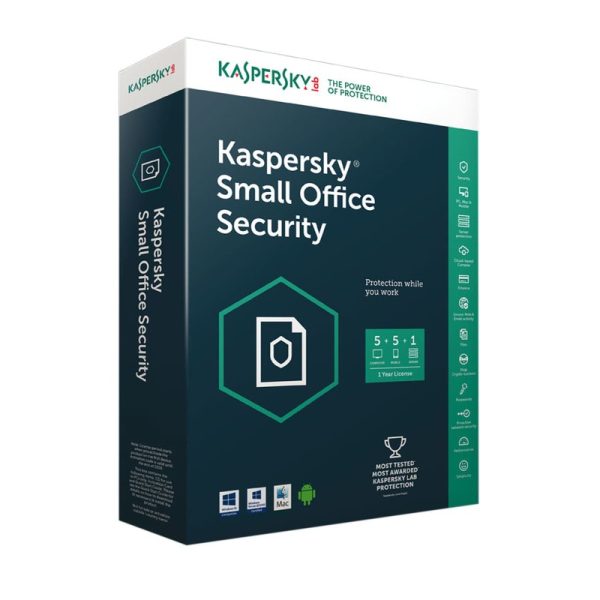 ANTI-VIRUS SMALL OFFICE SECURITY – 2 SERVEURS + 20 POSTES KASPERSKY