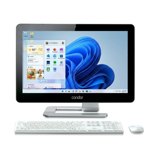 ALL IN ONE  INTEL AIO MTAG G860 RAM 4 GB DISQUE 500 GB TACTILE ÉCRAN 21.5" CONDOR